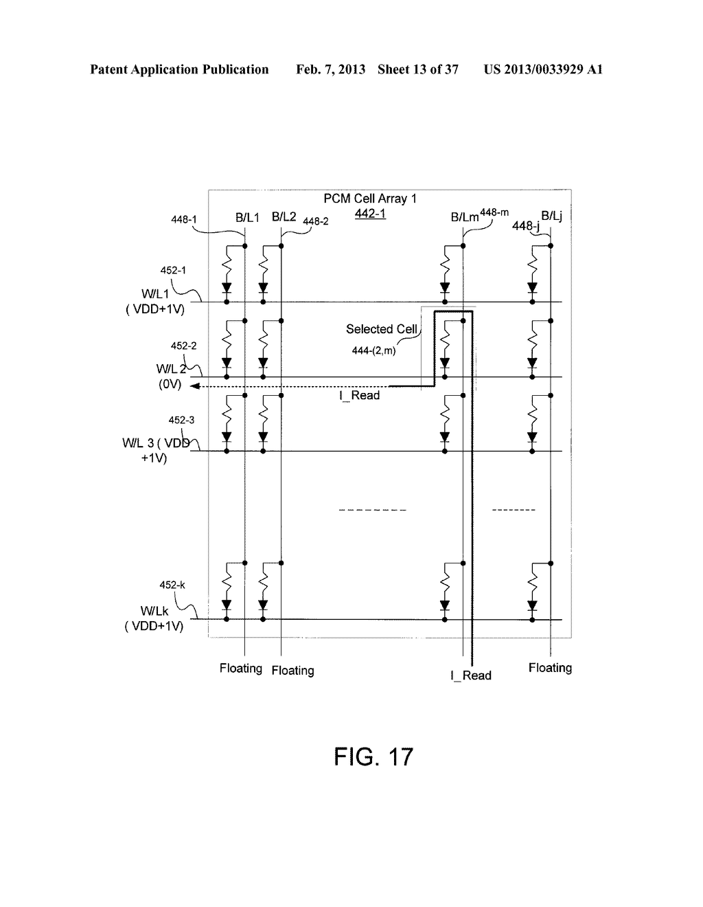 WRITE SCHEME IN A PHASE CHANGE MEMORY - diagram, schematic, and image 14