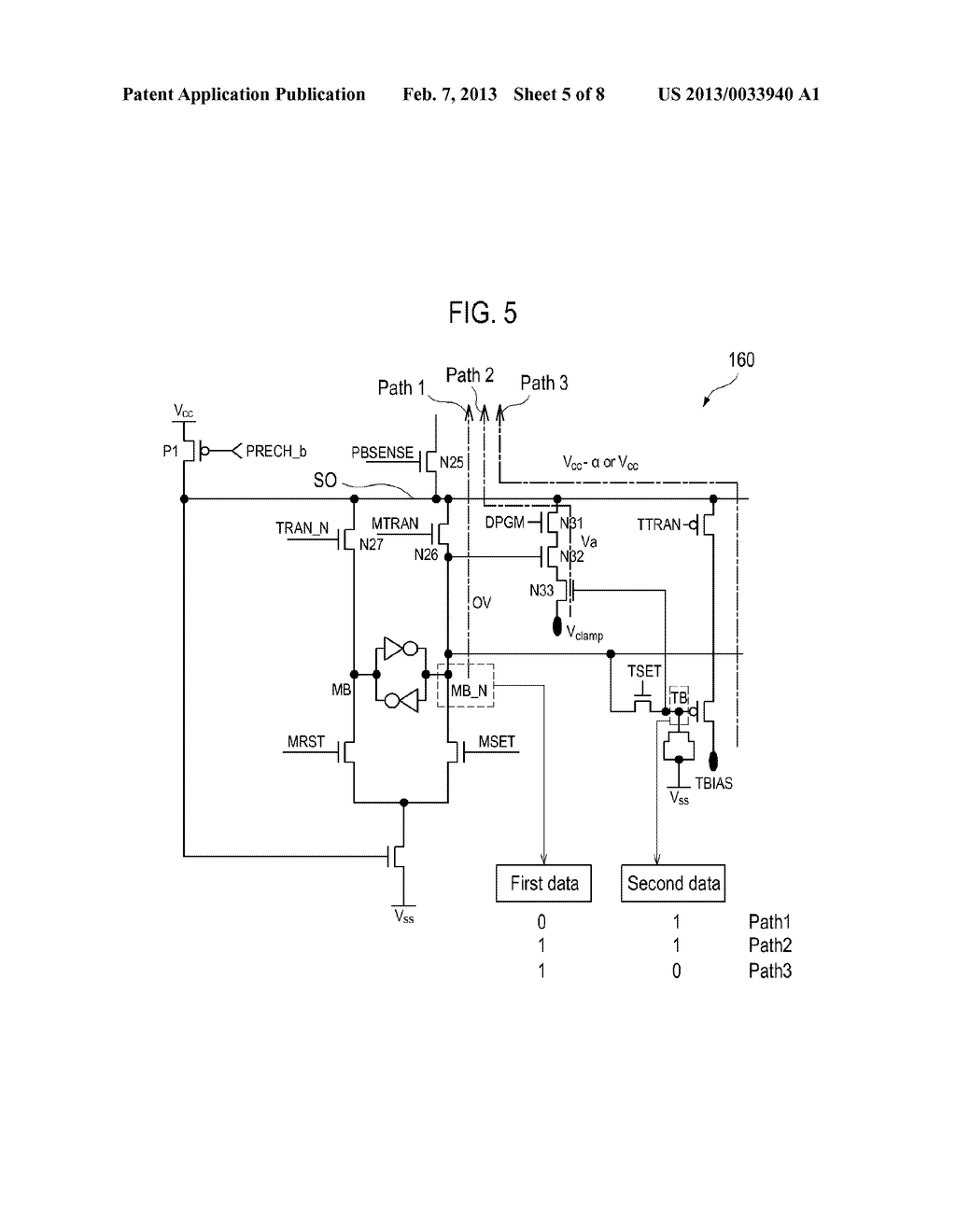 APPARATUS AND METHODS OF BIT LINE SETUP - diagram, schematic, and image 06