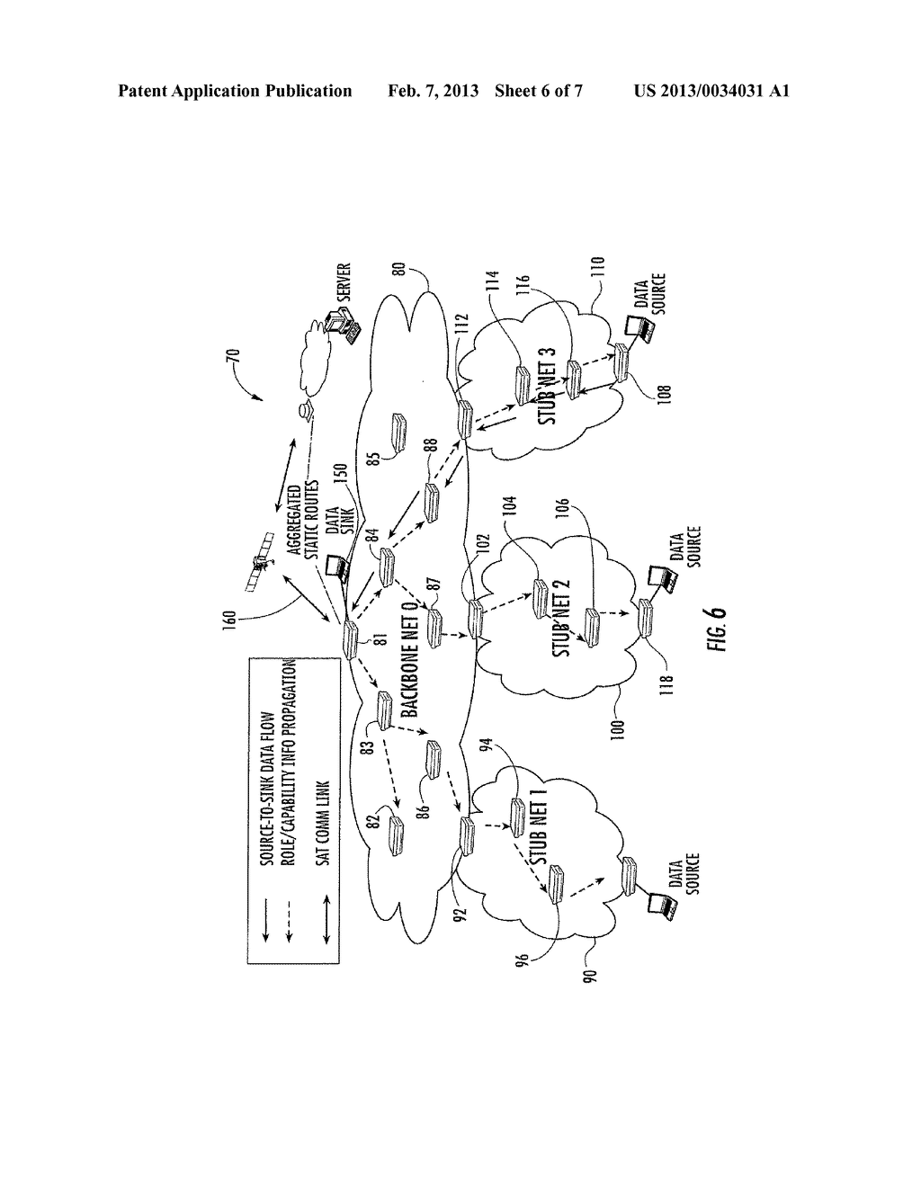 AD HOC WIRELESS COMMUNICATIONS NETWORK WITH NODE ROLE INFORMATION ROUTING     AND ASSOCIATED METHODS - diagram, schematic, and image 07