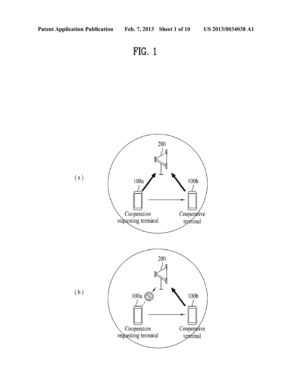 METHOD AND APPARATUS FOR DETERMINING A COOPERATIVE TERMINAL - diagram, schematic, and image 02
