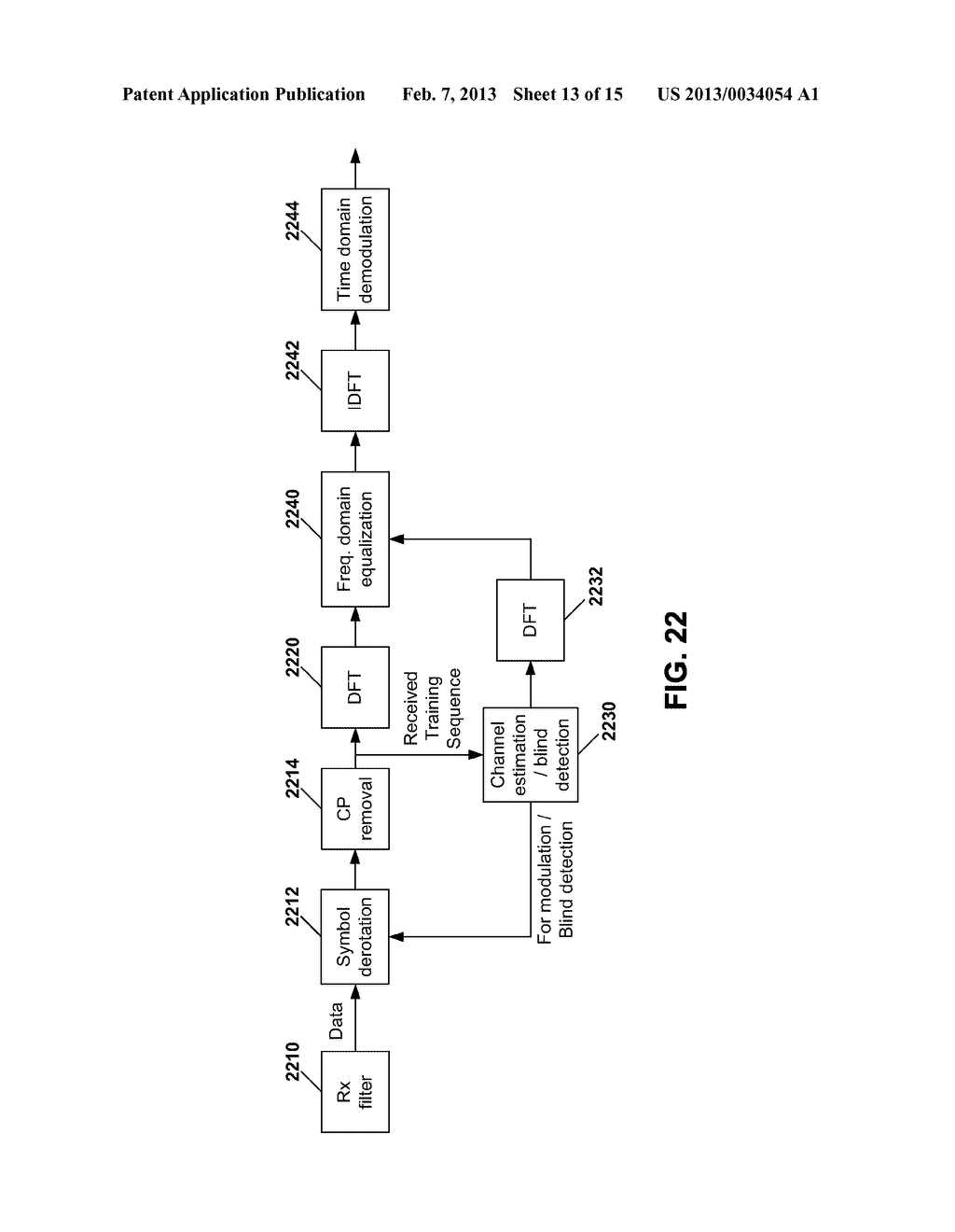 METHOD AND SYSTEM FOR FORMATTING CYCLIC PREFIX/POSTFIX IN A MOBILE     COMMUNICATION SYSTEM - diagram, schematic, and image 14