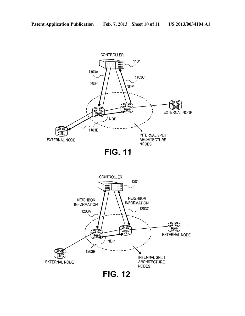 Packet Broadcast Mechanism in a Split Architecture Network - diagram, schematic, and image 11