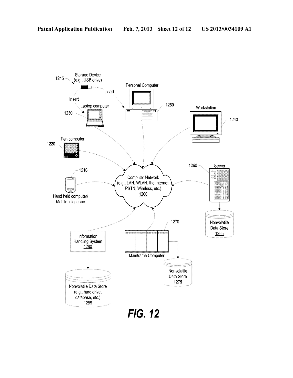 Distributed Overlay Network Data Traffic Management by a Virtual Server - diagram, schematic, and image 13