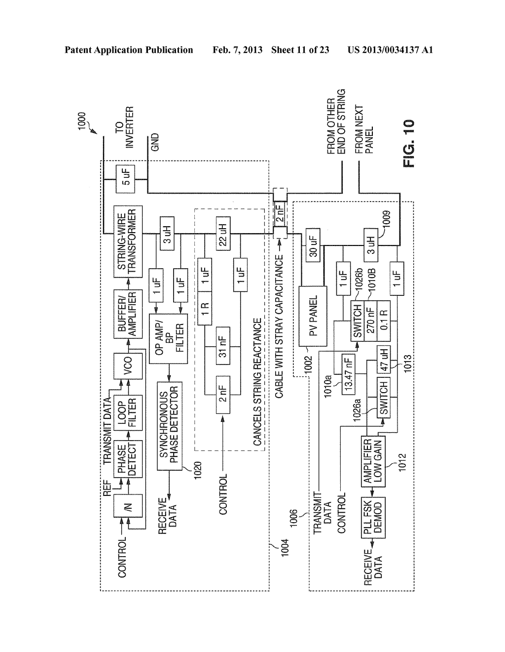 DISTRIBUTED MODEM ARCHITECTURES FOR POWER LINE COMMUNICATION SYSTEMS AND     OTHER WIRED COMMUNICATION SYSTEMS - diagram, schematic, and image 12