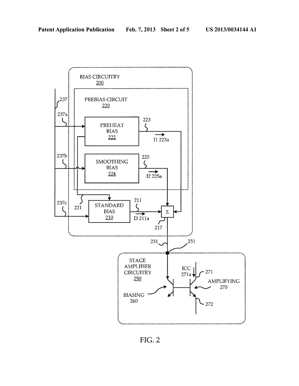 SYSTEM AND METHOD OF PREBIAS FOR RAPID POWER AMPLIFIER RESPONSE CORRECTION - diagram, schematic, and image 03