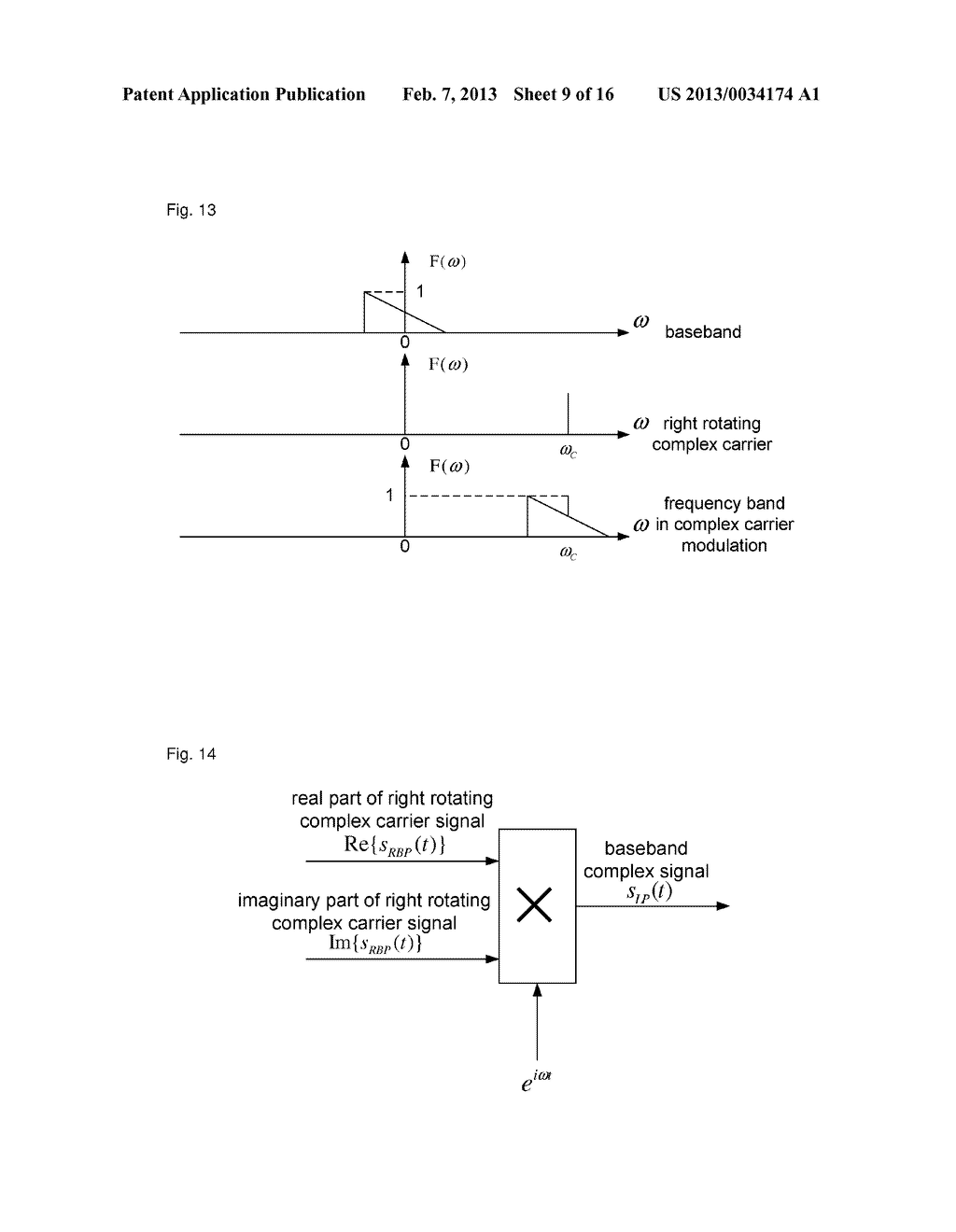 Method, device and system for complex carrier modulation - diagram, schematic, and image 10