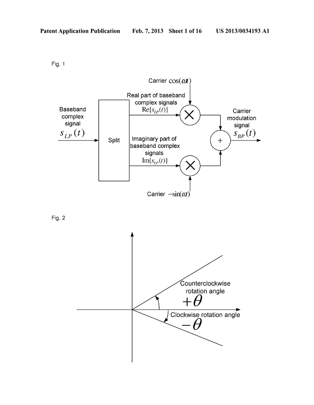 method and device for demodulating complex carriers - diagram, schematic, and image 02