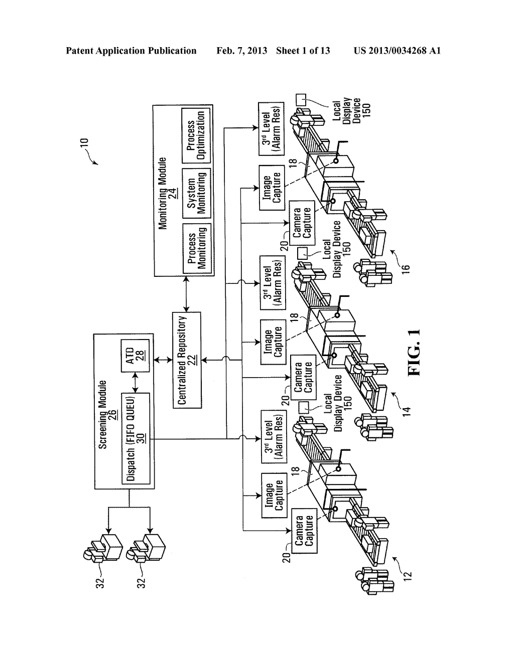 METHOD AND SYSTEM FOR USE IN PERFORMING SECURITY SCREENING - diagram, schematic, and image 02