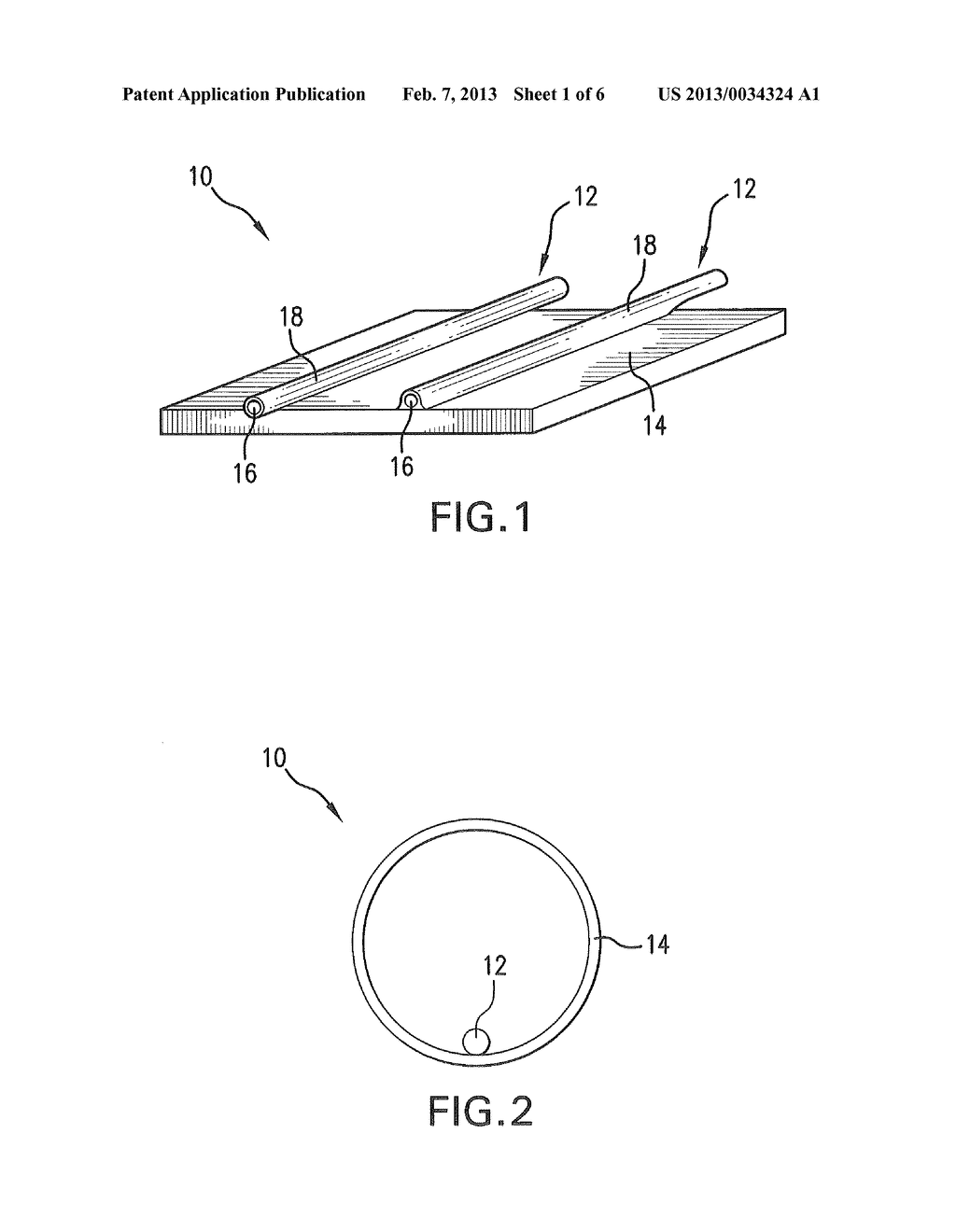 OPTICAL FIBER SENSOR AND METHOD FOR ADHERING AN OPTICAL FIBER TO A     SUBSTRATE - diagram, schematic, and image 02