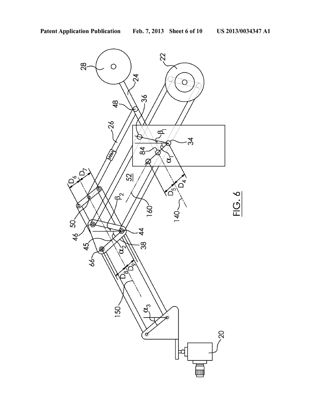 ARTICULATED JIB FOR MOVING A CAMERA DURING THE PRODUCTION OF A MOTION     PICTURE - diagram, schematic, and image 07