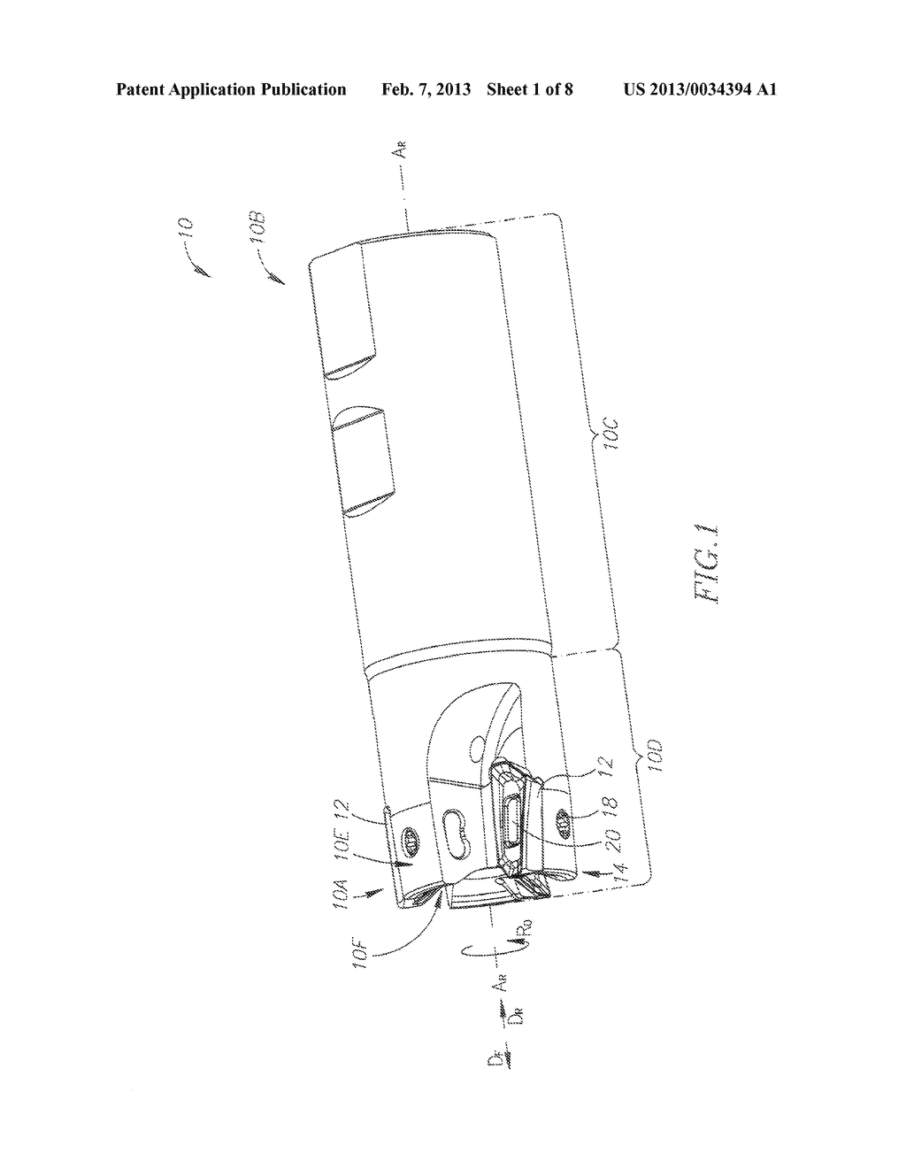 Cutting Tool and Clamping Mechanism for Holding a Cutting Insert Thereto - diagram, schematic, and image 02