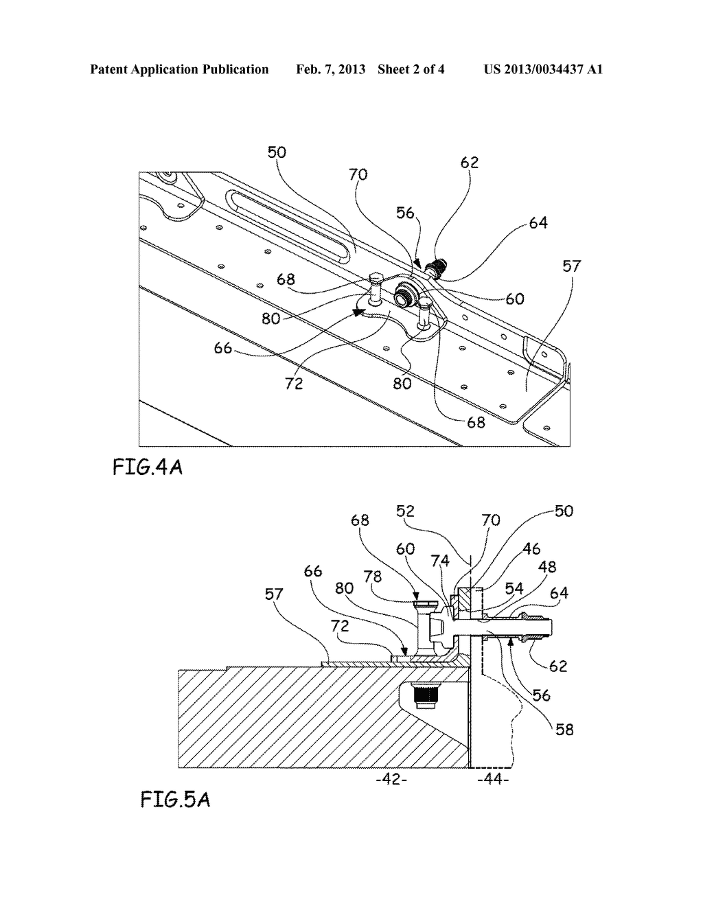 FASTENING DEVICE PARTICULARLY SUITABLE FOR THE FASTENING BETWEEN AN AIR     INTAKE AND AN ENGINE OF AN AIRCRAFT NACELLE - diagram, schematic, and image 03