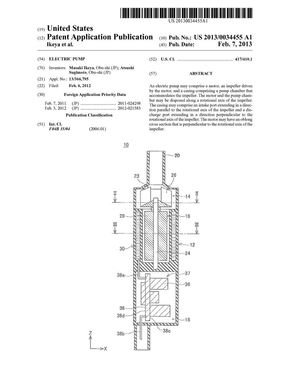 ELECTRIC PUMP - diagram, schematic, and image 01