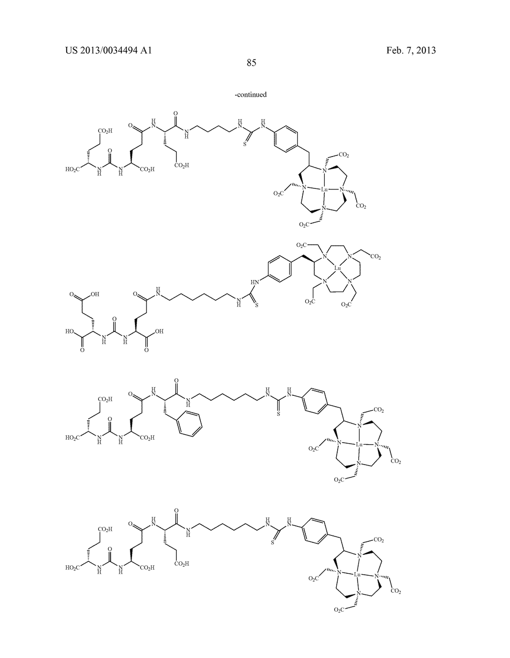 RADIOLABELED PROSTATE SPECIFIC MEMBRANE ANTIGEN INHIBITORS - diagram, schematic, and image 89