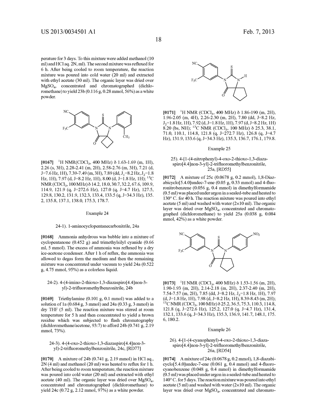 DIARYLHYDANTOIN COMPOUNDS - diagram, schematic, and image 48