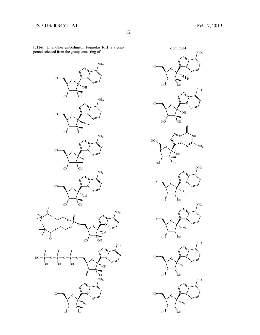 1'-SUBSTITUTED CARBA-NUCLEOSIDE ANALOGS FOR ANTIVIRAL TREATMENT - diagram, schematic, and image 13