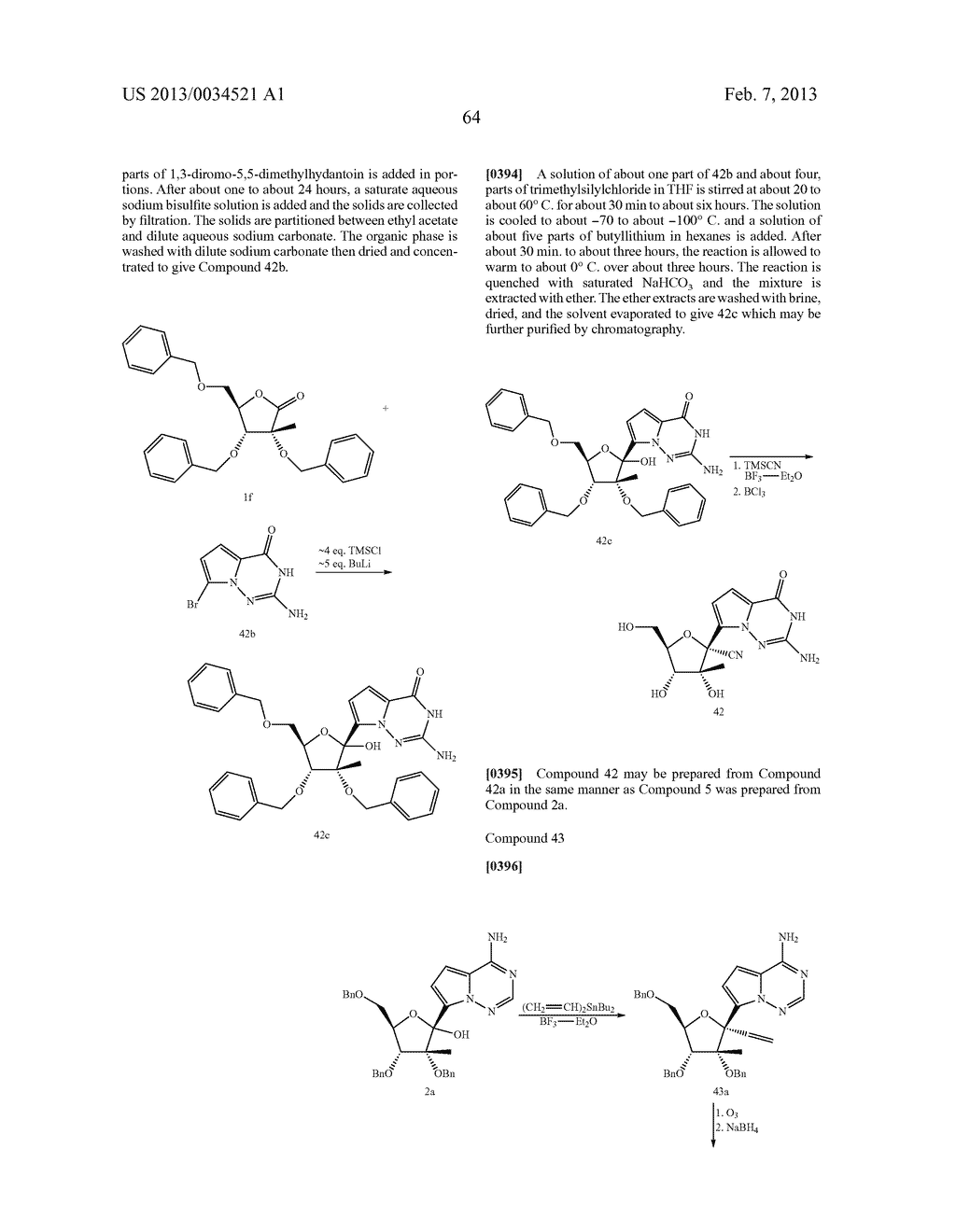 1'-SUBSTITUTED CARBA-NUCLEOSIDE ANALOGS FOR ANTIVIRAL TREATMENT - diagram, schematic, and image 65