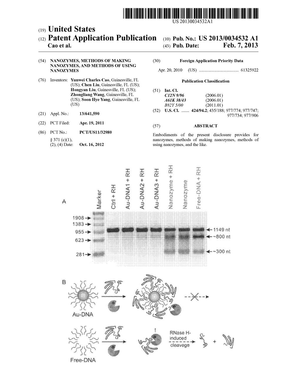 NANOZYMES, METHODS OF MAKING NANOZYMES, AND METHODS OF USING NANOZYMES - diagram, schematic, and image 01