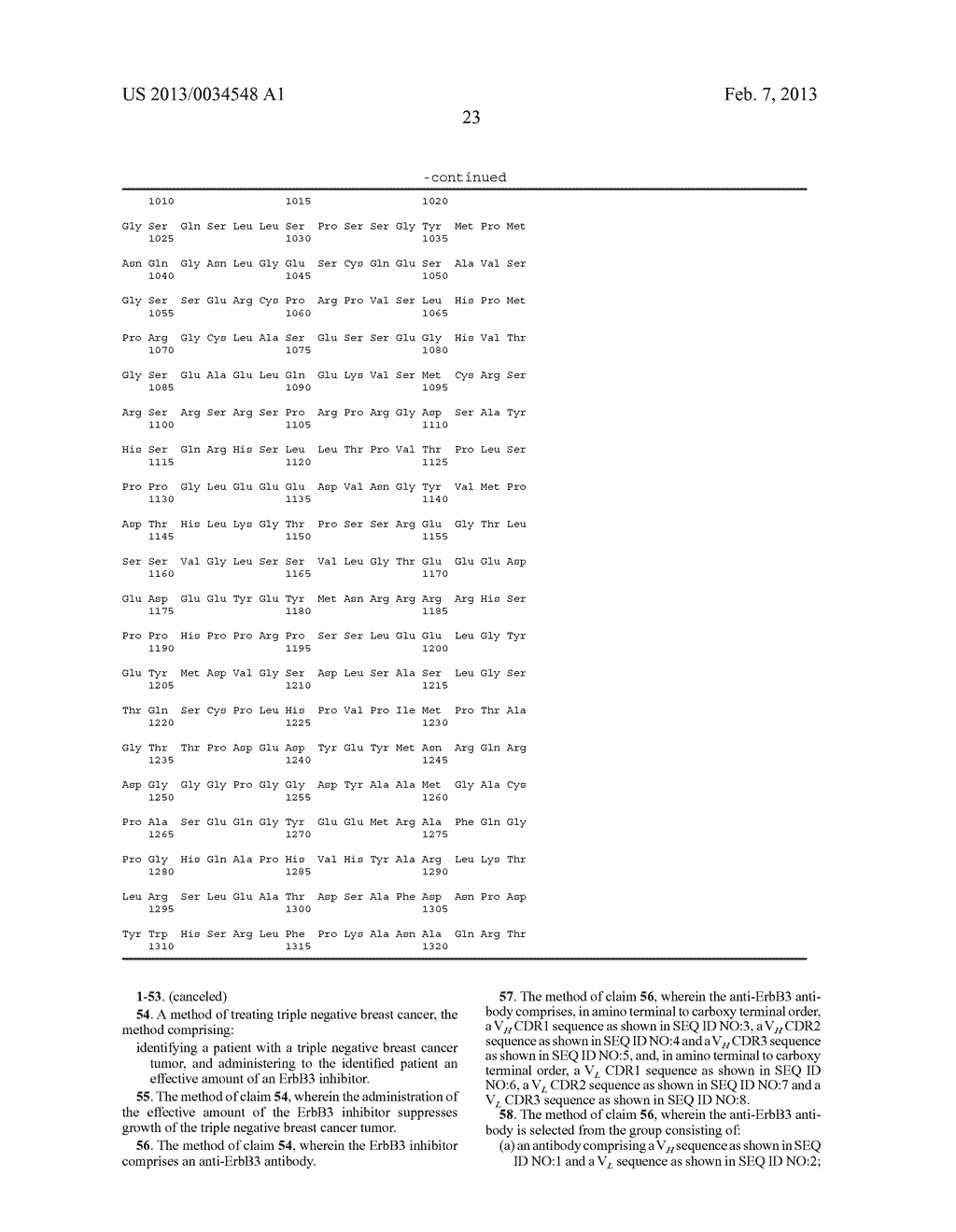 USE OF ERBB3 INHIBITORS IN THE TREATMENT OF TRIPLE NEGATIVE AND BASAL-LIKE     BREAST CANCERS - diagram, schematic, and image 29