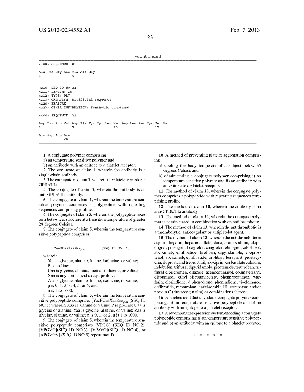 TEMPERATURE SENSITIVE CONJUGATE COMPOSITIONS, AND USES RELATED THERETO - diagram, schematic, and image 37