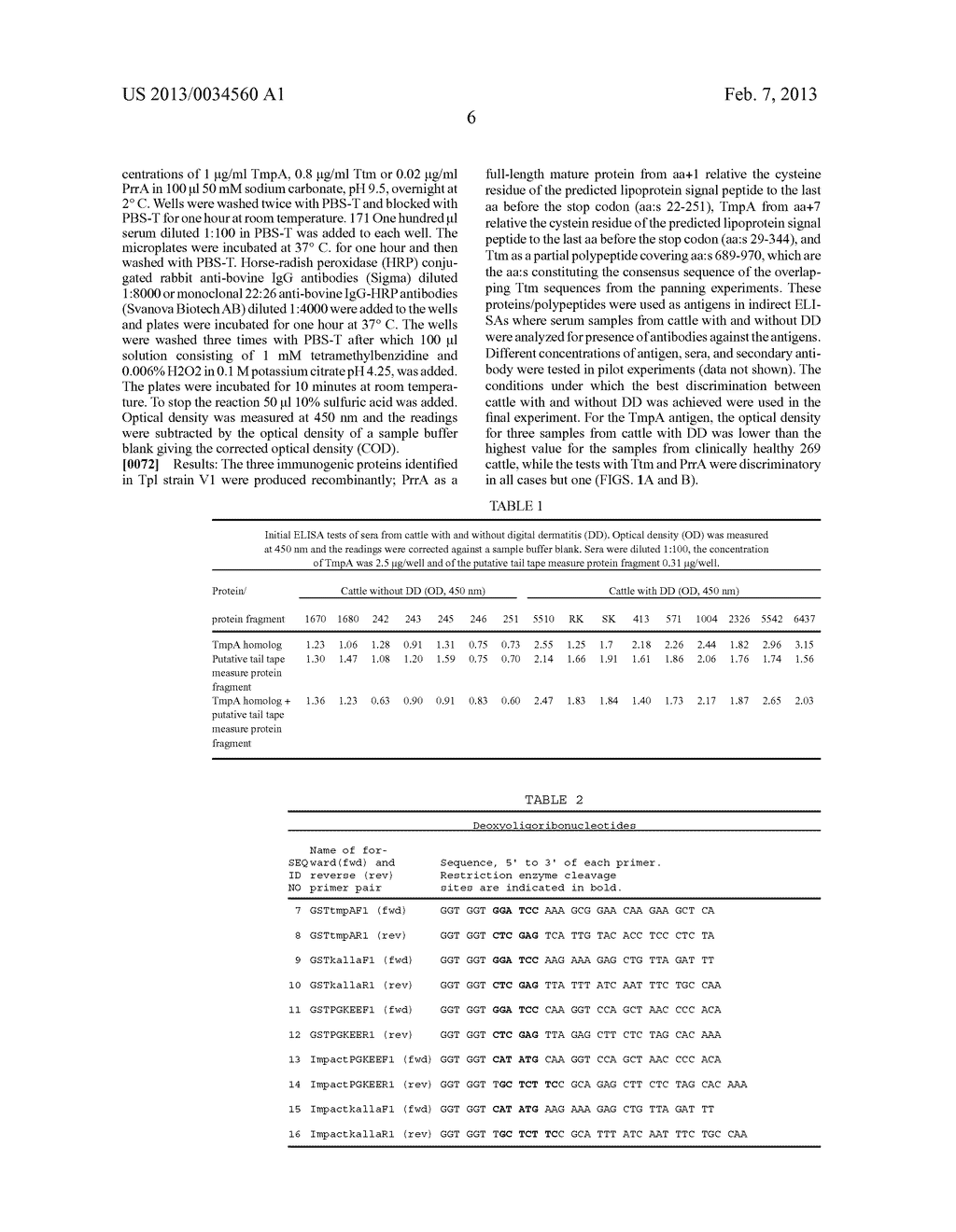 RECOMBINANT PROTEINS FOR USE IN VACCINE, ANTIBODIES AGAINST SAID PROTEINS,     AND DIAGNOSTIC AND THERAPEUTIC METHODS INCLUDING THE SAME - diagram, schematic, and image 09