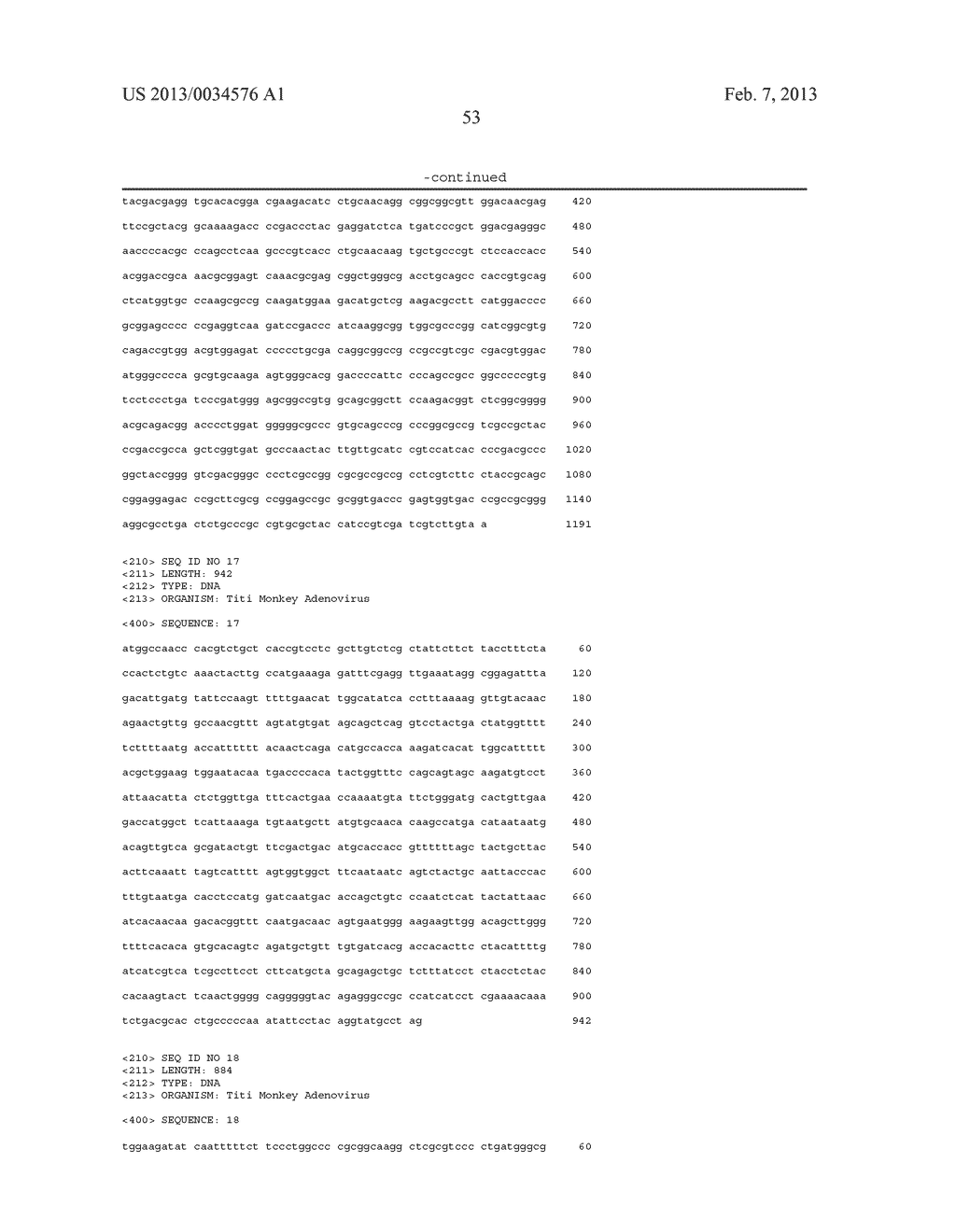 NOVEL ADENOVIRUS ISOLATED FROM TITI MONKEYS - diagram, schematic, and image 88