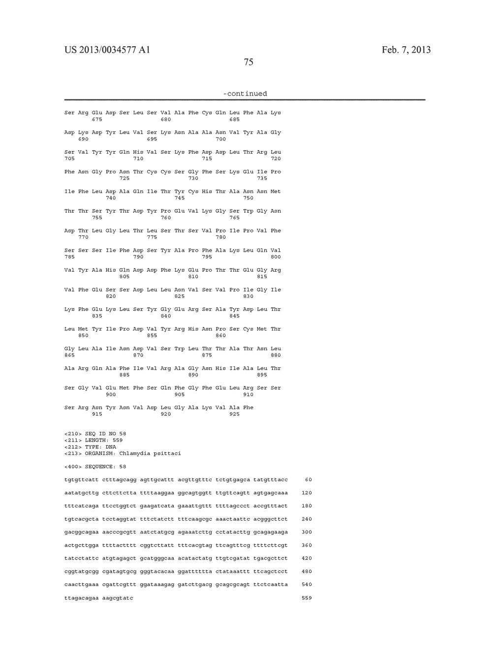 Methods and Compositions for Vaccination Comprising Nucleic Acid and/or     Polypeptide Sequences of Chlamydia - diagram, schematic, and image 84