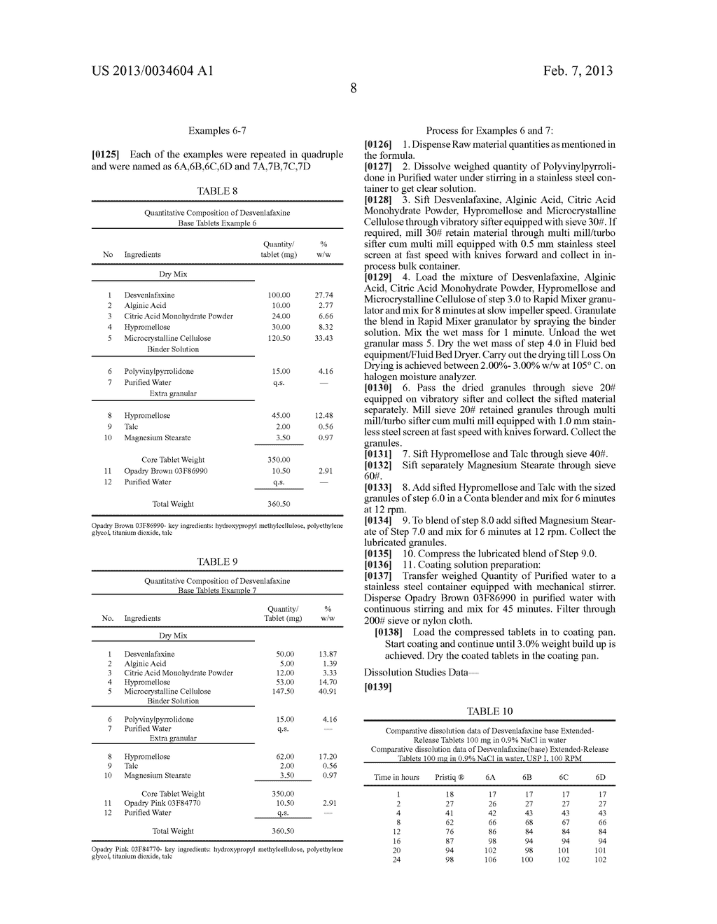 EXTENDED RELEASE FORMULATIONS OF DESVENLAFAXINE BASE - diagram, schematic, and image 09