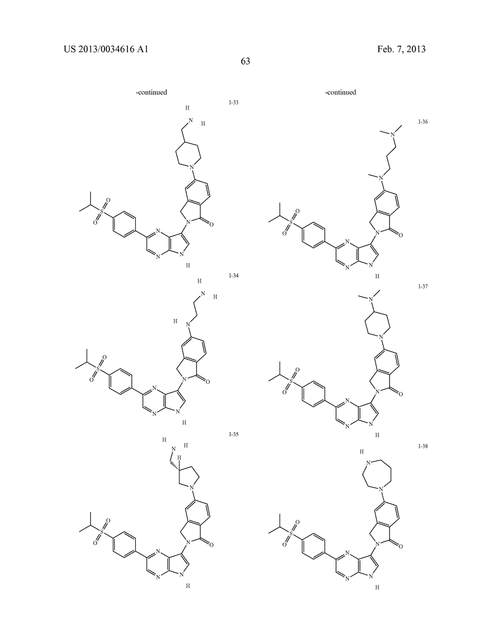 COMPOUNDS USEFUL AS INHIBITORS OF ATR KINASE - diagram, schematic, and image 64