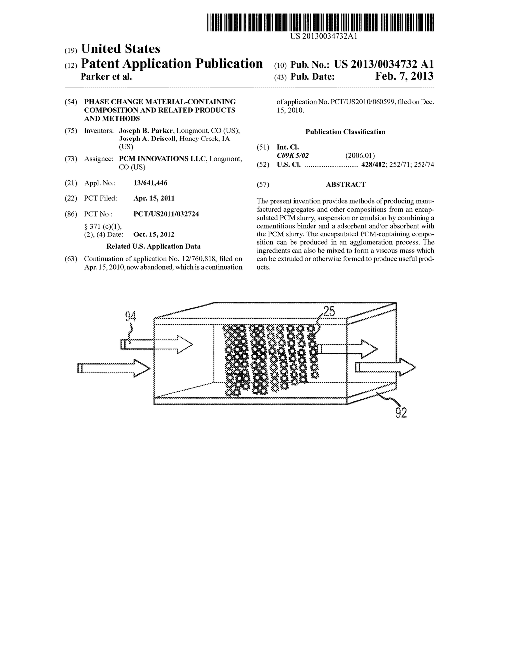 PHASE CHANGE MATERIAL-CONTAINING COMPOSITION AND RELATED PRODUCTS AND     METHODS - diagram, schematic, and image 01