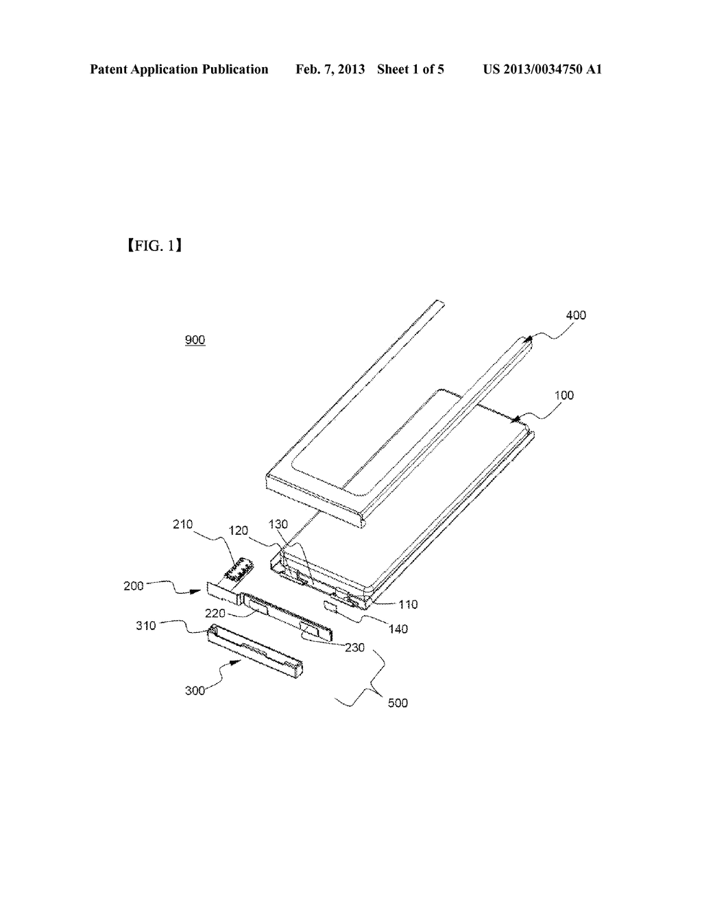 SECONDARY BATTERY PACK OF NOVEL STRUCTURE - diagram, schematic, and image 02