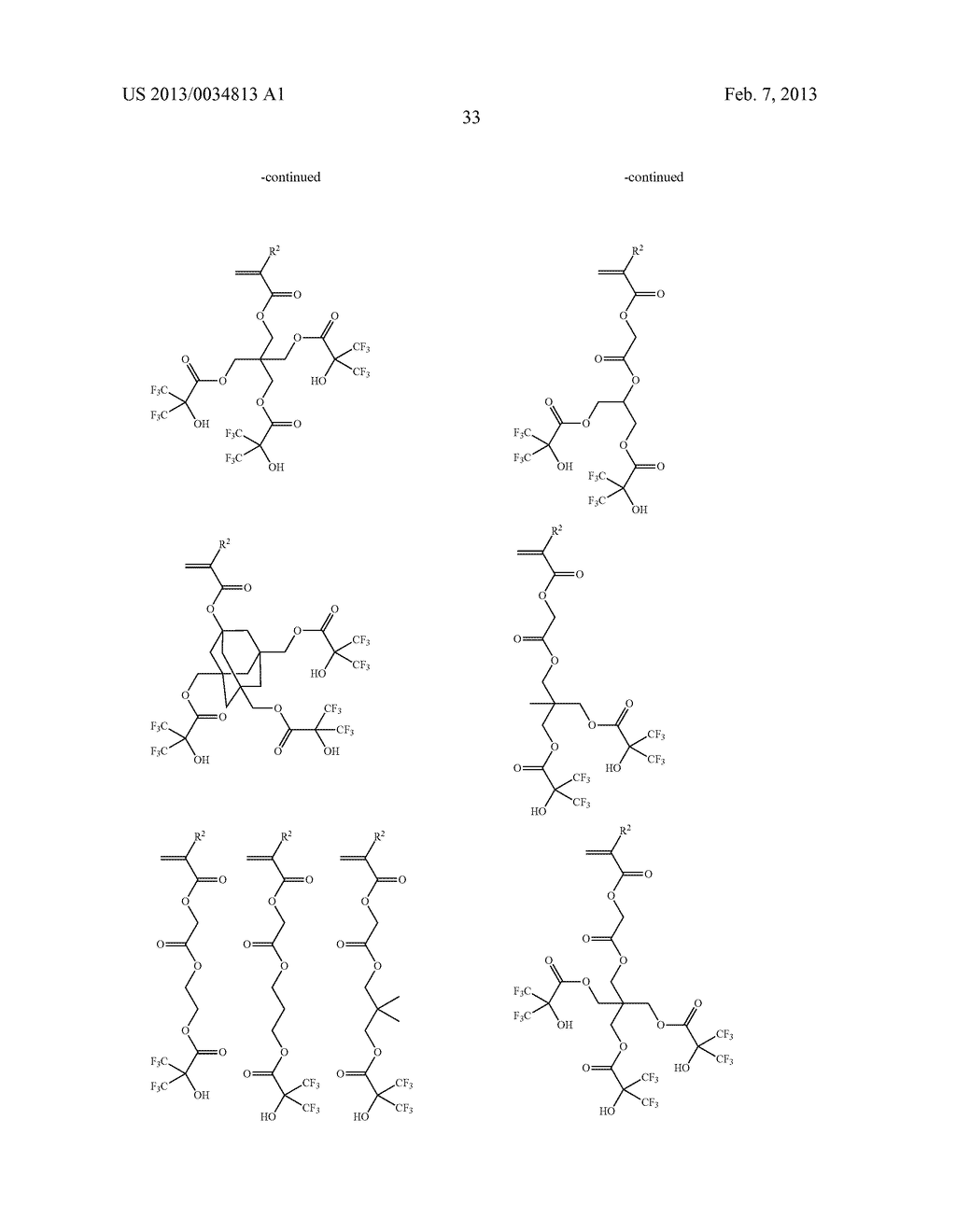 CHEMICALLY AMPLIFIED POSITIVE RESIST COMPOSITION FOR ArF IMMERSION     LITHOGRAPHY AND PATTERN FORMING PROCESS - diagram, schematic, and image 34