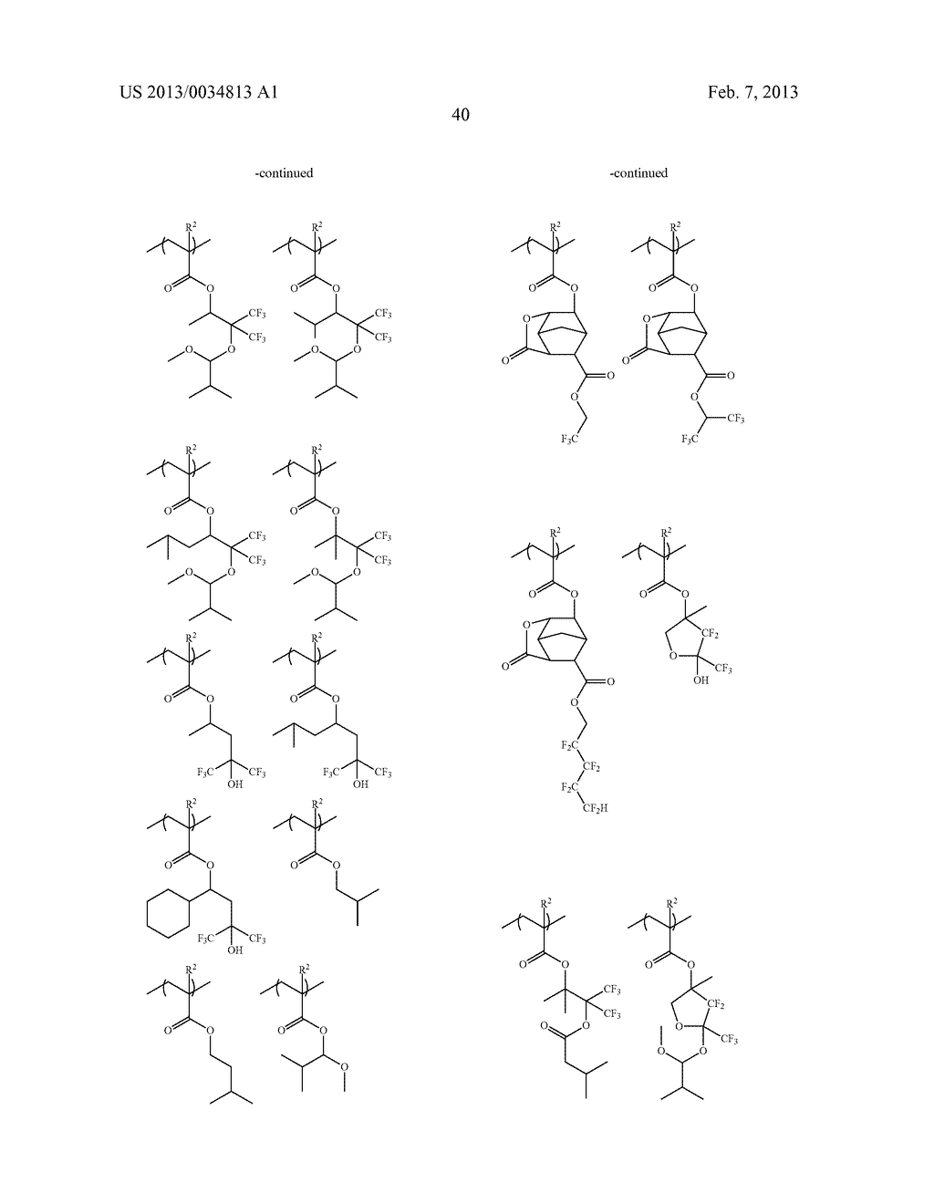 CHEMICALLY AMPLIFIED POSITIVE RESIST COMPOSITION FOR ArF IMMERSION     LITHOGRAPHY AND PATTERN FORMING PROCESS - diagram, schematic, and image 41