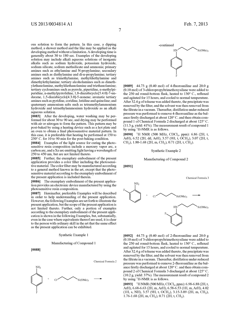 SILANE-BASED COMPOUNDS AND PHOTOSENSITIVE RESIN COMPOSITION COMPRISING THE     SAME - diagram, schematic, and image 08