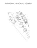 DENTAL LIGHT CURING DEVICE WITH IMPROVED HEAT DISSIPATING MECHANISM diagram and image