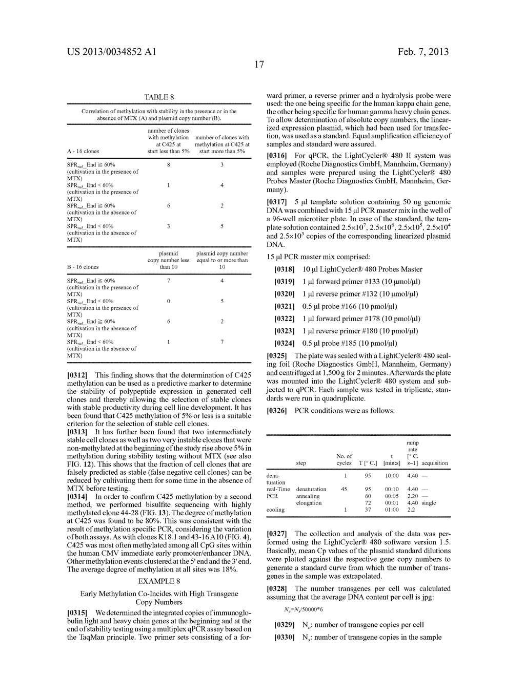 METHOD FOR THE SELECTION OF A LONG-TERM PRODUCING CELL - diagram, schematic, and image 41