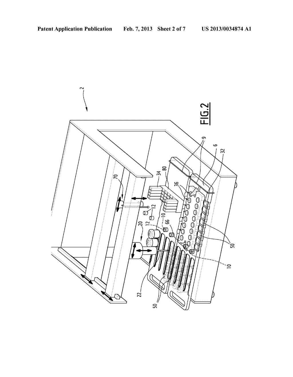 AUTOMATIC PROCESS AND AUTOMATED DEVICE FOR PREPARING AND ANALYSING A     PLURALITY OF CELL SUSPENSIONS - diagram, schematic, and image 03