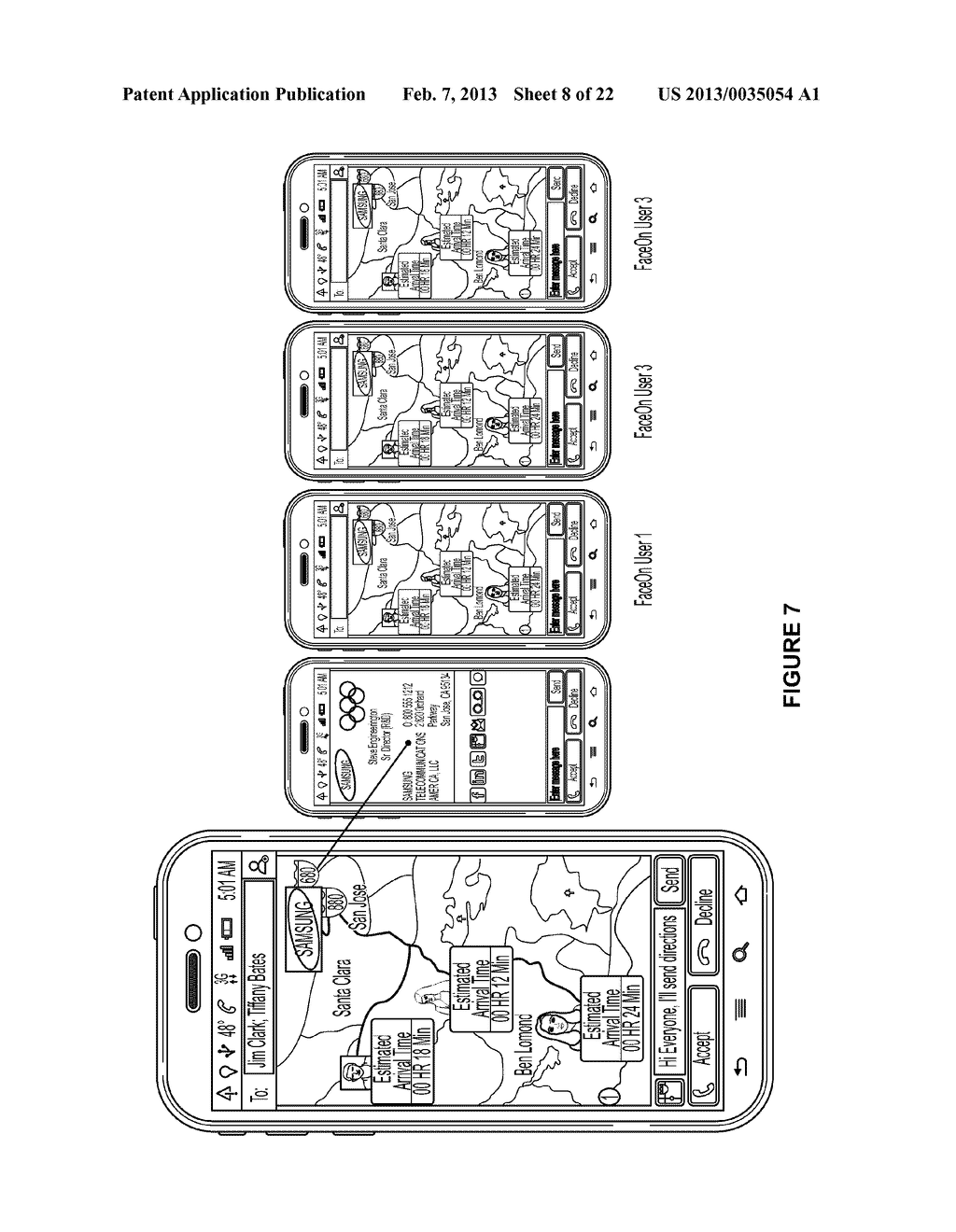 PHONE WITH MULTI-PORTAL ACCESS FOR DISPLAY DURING INCOMING AND OUTGOING     CALL - diagram, schematic, and image 09