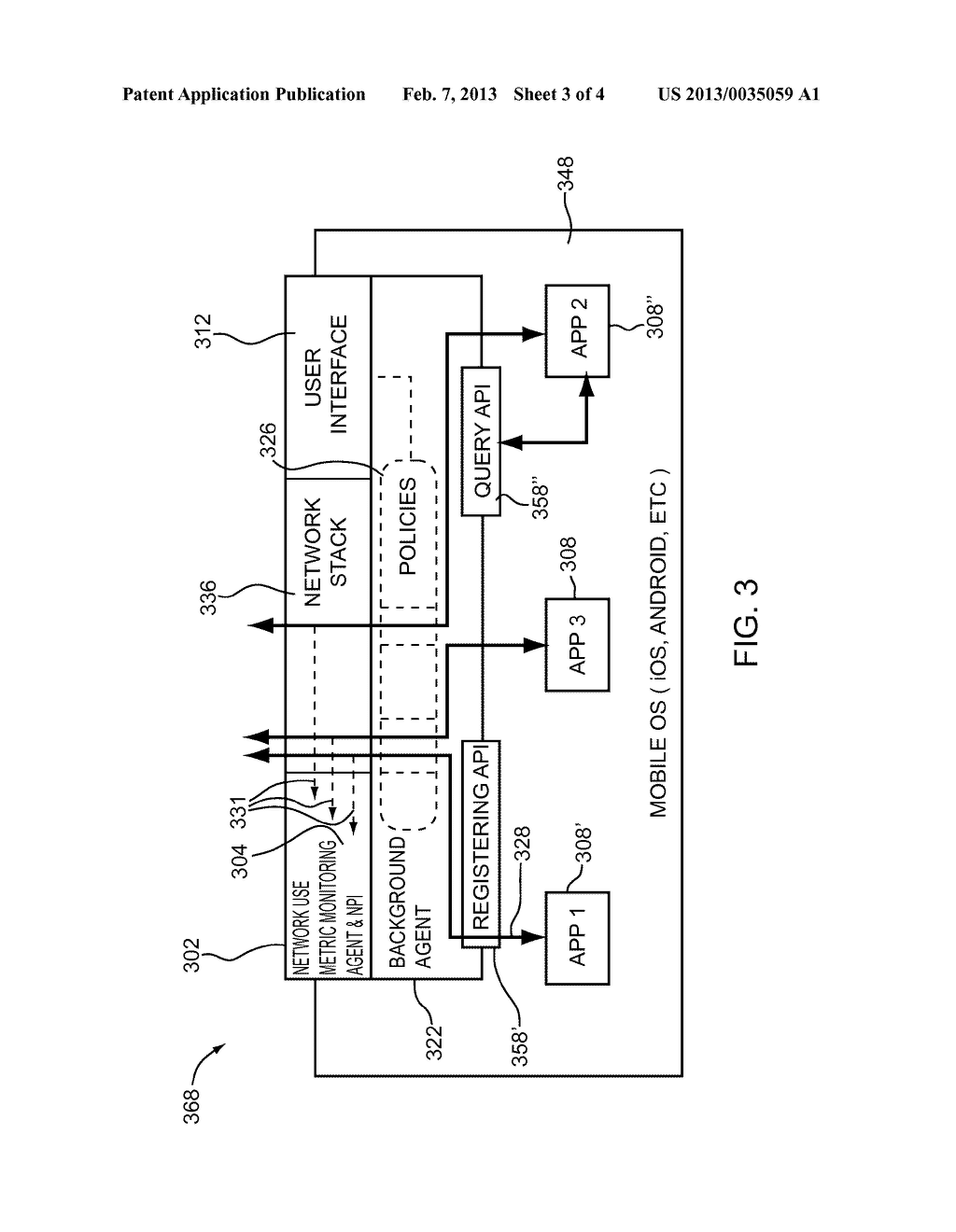 MOBILE COMPUTING DEVICE APPLICATION NETWORK USE METRIC AND MONETARY COST     MONITOR AND CONTROL - diagram, schematic, and image 04