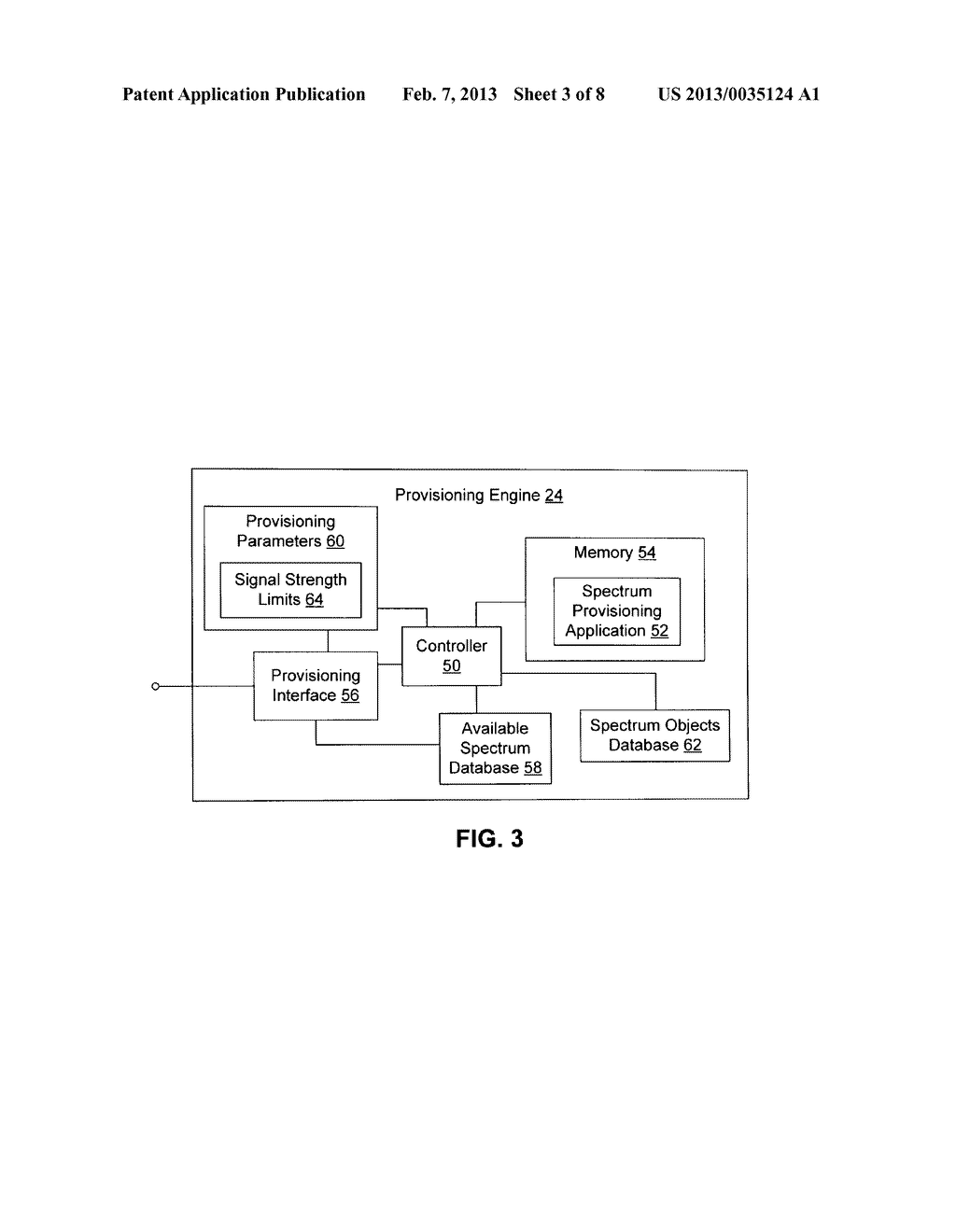 SYSTEMS AND METHODS FOR PROVISIONING AND ALLOCATING A COMMODITIZED     SPECTRUM OBJECT - diagram, schematic, and image 04