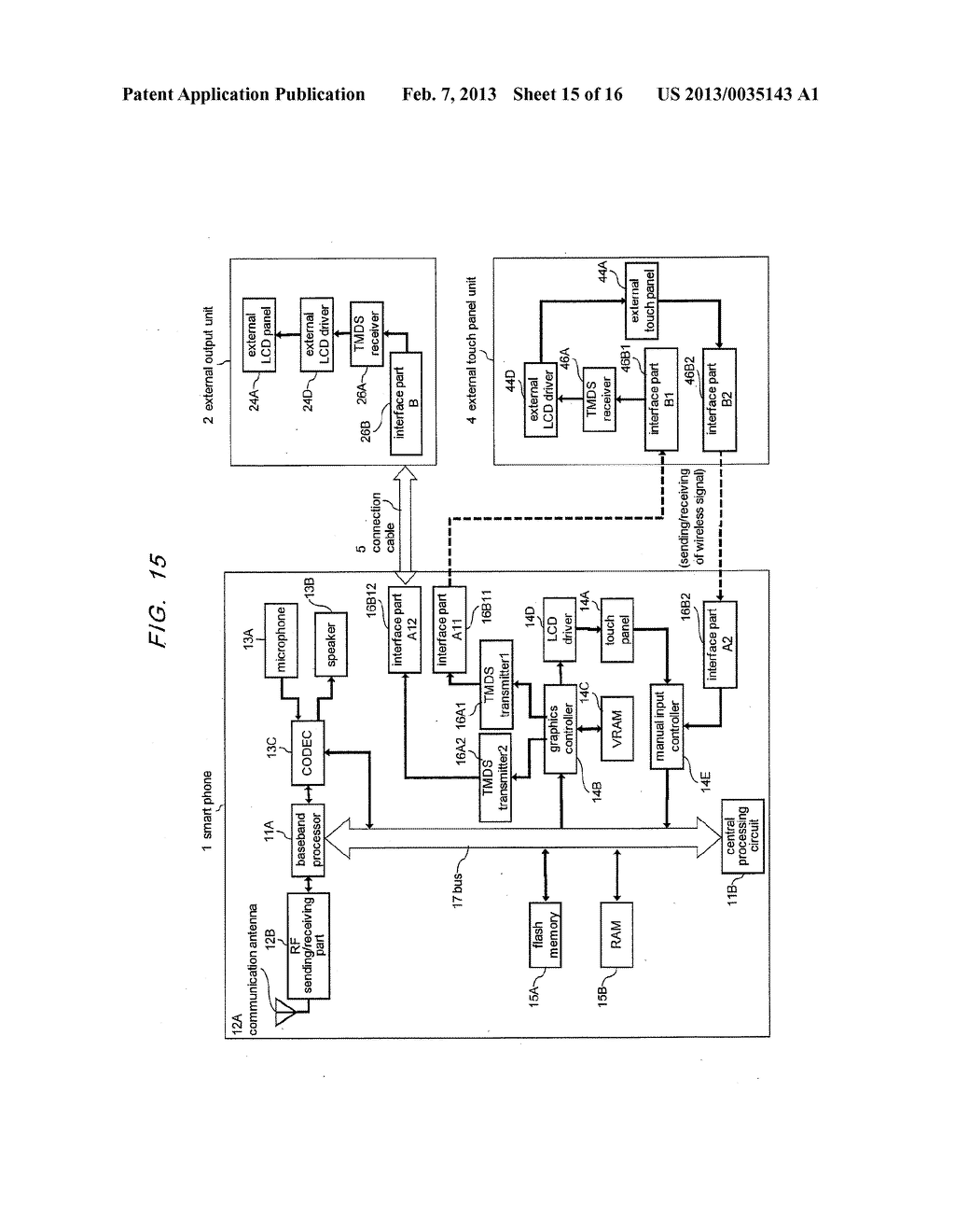 MOBILE INFORMATION PROCESSING APPARATUS EQUIPPED WITH TOUCH PANEL DEVICE     AND PROGRAM FOR MOBILE INFORMATION PROCESSING APPARATUS - diagram, schematic, and image 16