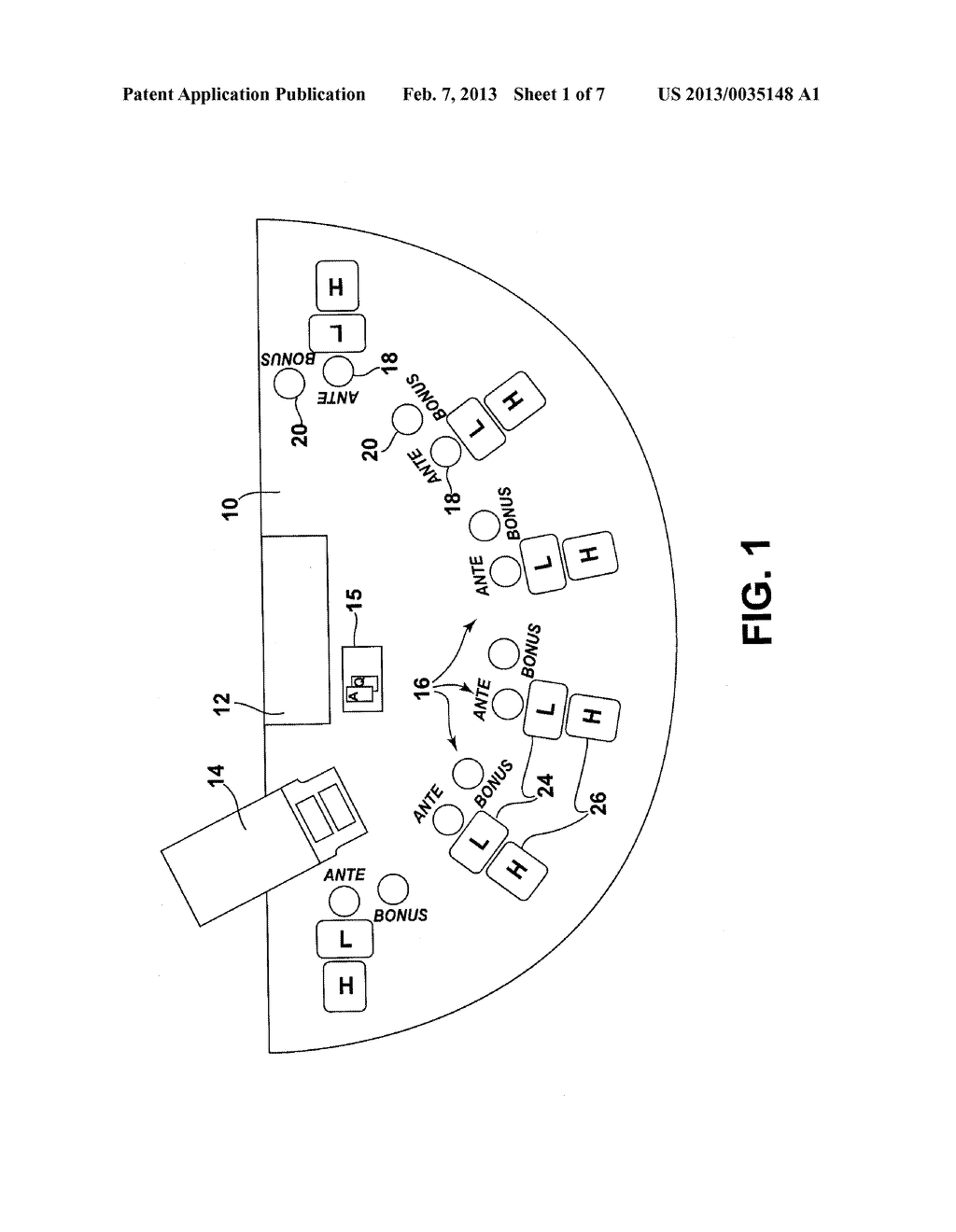 SYSTEMS AND METHODS FOR ASSISTING PLAYERS IN ARRANGING HANDS FOR TABLE     GAMES - diagram, schematic, and image 02