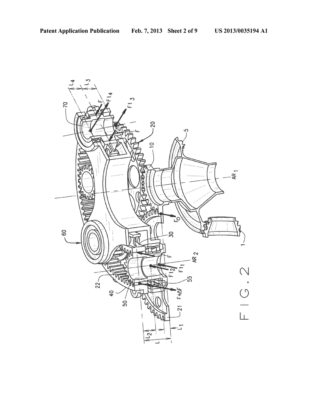 LOAD SPLIT MECHANISM FOR GEAR TRANSMISSION - diagram, schematic, and image 03