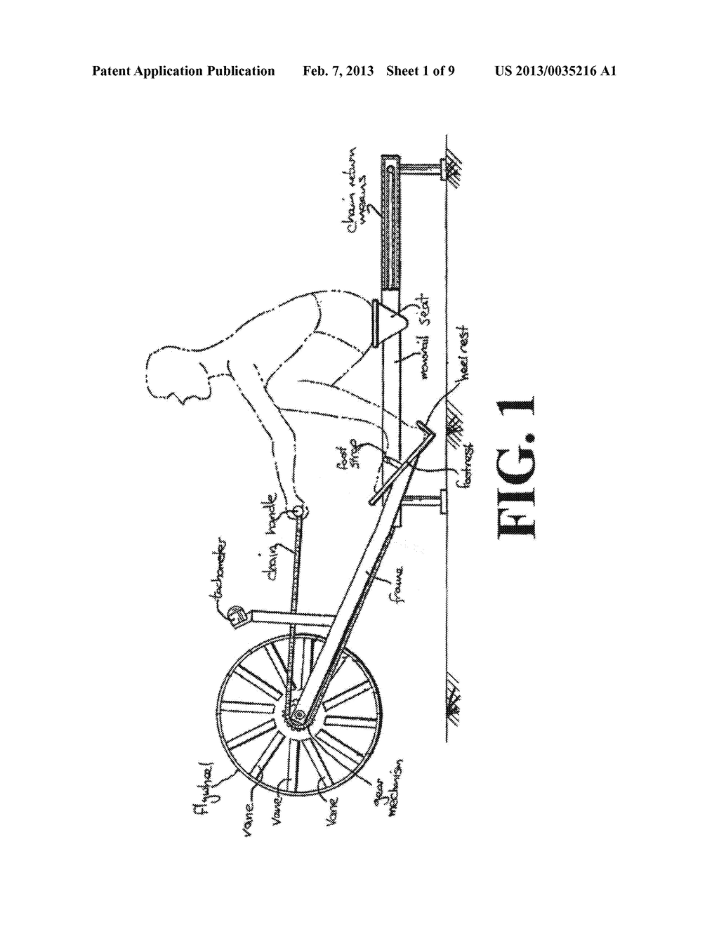 ROWING MACHINE SIMULATOR - diagram, schematic, and image 02