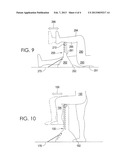 MUSCLE STRETCHING AND MASSAGING APPARATUS diagram and image