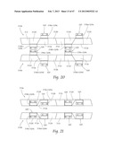 METHODS AND APPARATUS FOR APPLICATION OF NESTED ZERO WASTE EAR TO     TRAVELING WEB diagram and image