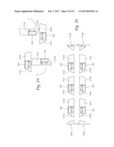 METHODS AND APPARATUS FOR APPLICATION OF NESTED ZERO WASTE EAR TO     TRAVELING WEB diagram and image