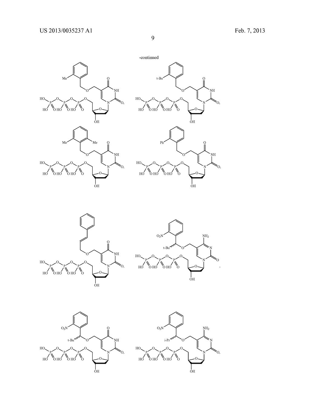 Nucleotides and Nucleosides and Methods for their Use in DNA Sequencing - diagram, schematic, and image 15