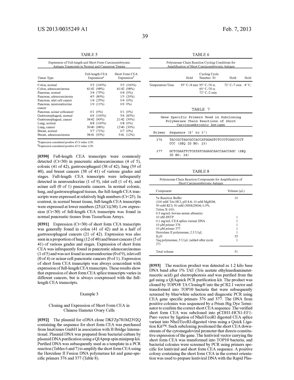 METHODS AND COMPOSITIONS FOR DETECTING AND TREATING CEA-EXPRESSING CANCERS - diagram, schematic, and image 51