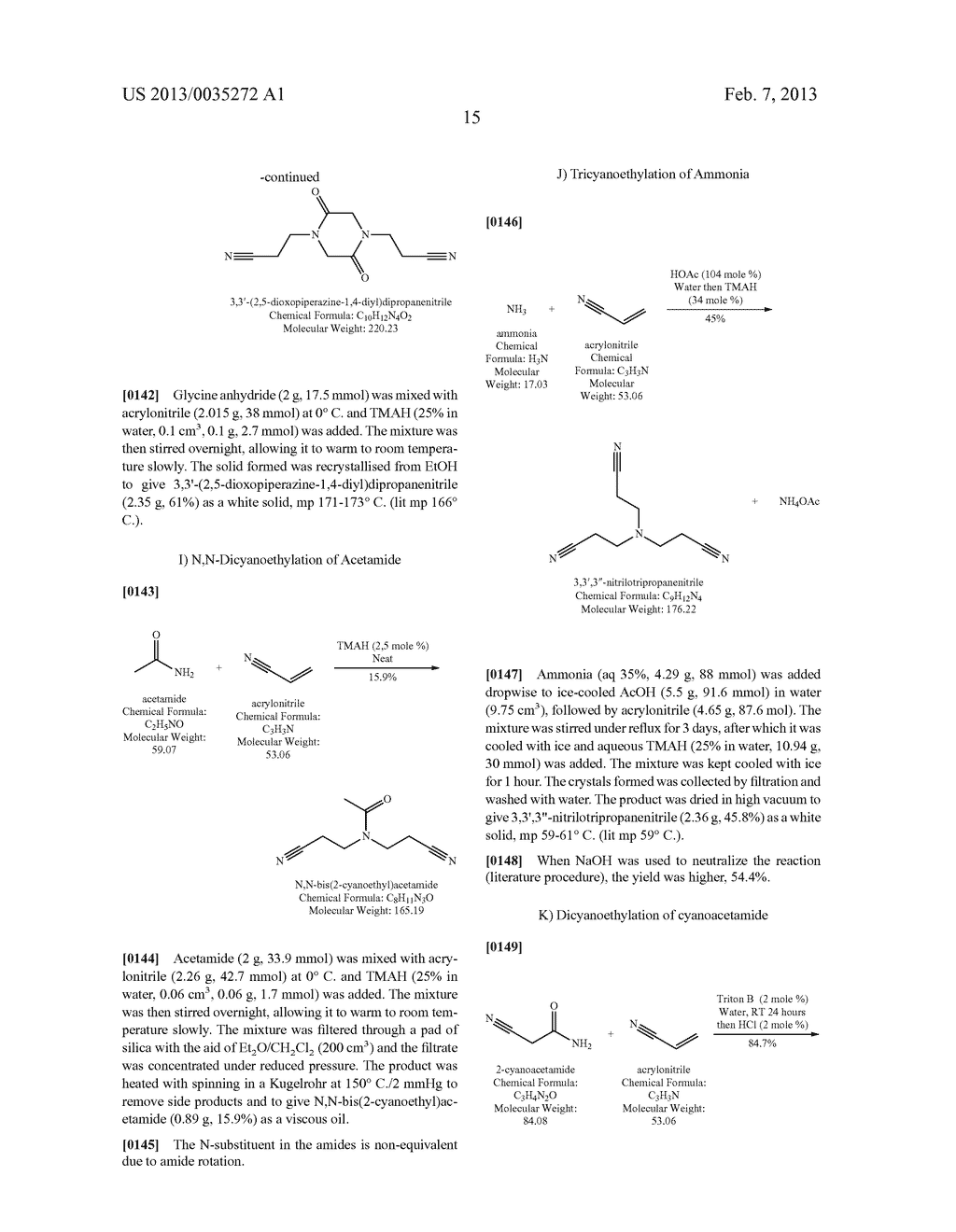 NOVEL NITRILE AND AMIDOXIME COMPOUNDS AND METHODS OF PREPARATION FOR     SEMICONDUCTOR PROCESSING - diagram, schematic, and image 25